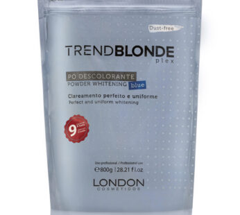 Pó Descolorante Trend Blonde Plex Blue London Cosméticos Pouch 800 gr